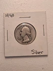 1943 Washington Silver Quarter 90% Silver Junk Silver