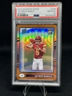 2024 Panini Donruss Optic - Rated Rookie Jayden Daniels #248 Orange Prizm PSA 10