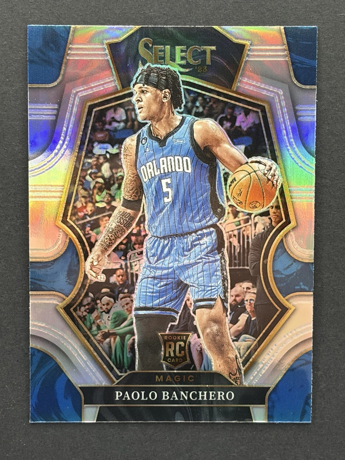 2022-23 Panini Select Paolo Banchero Silver Prizm Rookie RC #169 Orlando Magic