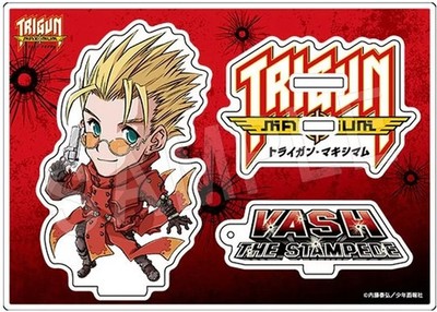 Acrylic stand/acrylic panel Vash the Stampede 2way acrylic stand Newly drawn
