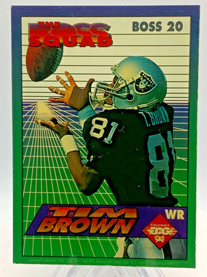 1994 Collector's Edge - The Boss Squad Tim Brown #BOSS 20