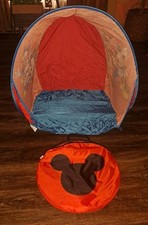 Mickey Mouse Pop Up Play Tent Twist, Pop,  Play w/ Storage Bag - Jakks Disney