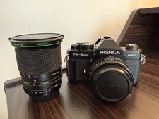 Yashica FX-3 Super 2000 SLR Camera with ML 50mm f/1.9  Hanimex 28-200mm Lens