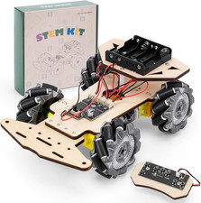 RC Robot Car Kit for Kids Ages 8-12 12-16, STEM Science Kits, STEM Projects, Gif