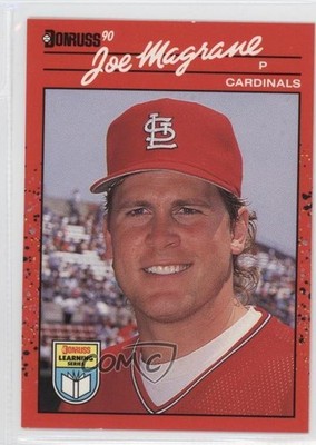 1990 Donruss Learning Series Joe Magrane #34 0b5
