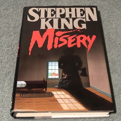 Great Cond. - Misery - Stephen King 1987 TRUE First Edition 1st Print HCDJ VTG