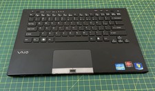 Sony Vaio VPCSA 13.3" Palmrest Backlit Keyboard Touchpad 024-0033-8193-A a678