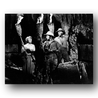 Deborah Kerr, Richard Carlson, Stewart Granger Photo 8x10 King Solomon's Mines