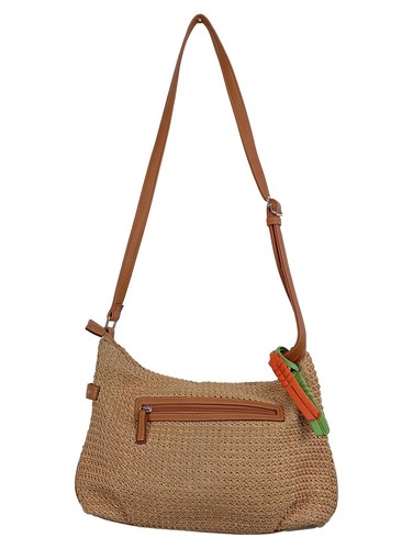 Sac à épaule Bandoulière Tom Tailor Alessa Saddle Bag - Beige - Polyuréthane - Fermeture Magnétique - Neuf Avec étiquettes