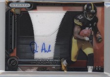 2014 Topps Strata Clear Cut Rookie Relics Topaz 23/99 Dri Archer Patch Auto 2r8