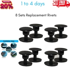 8 Sets Replacement Rivets for Crocs, Replacement Parts for Crocs Free Shipping