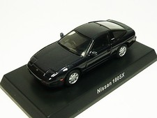 Kyosho 1/64 Nissan 180SX Gray Diecast Model Car Collection Vol.2