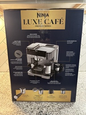 Ninja Luxe Café Premier 3-in-1 Espresso Machine ES601GM - Brand New