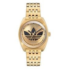 Adidas Originals Gold Unisexs Analogue Watch Edition One AOFH23509