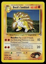 Pokemon Card - Brock's Sandslash Gym Heroes 23/132 Rare on eBay