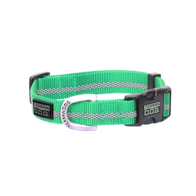 Weaver Leather Terrain D.O.G. Reflective Snap-n-Go Dog Collar - Adjustable with