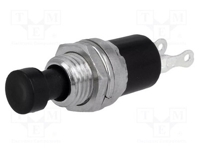 Schalter: Druck 1A/250VAC Pos: 2 Bel: Fehlen OFF-(ON) SPST-NO