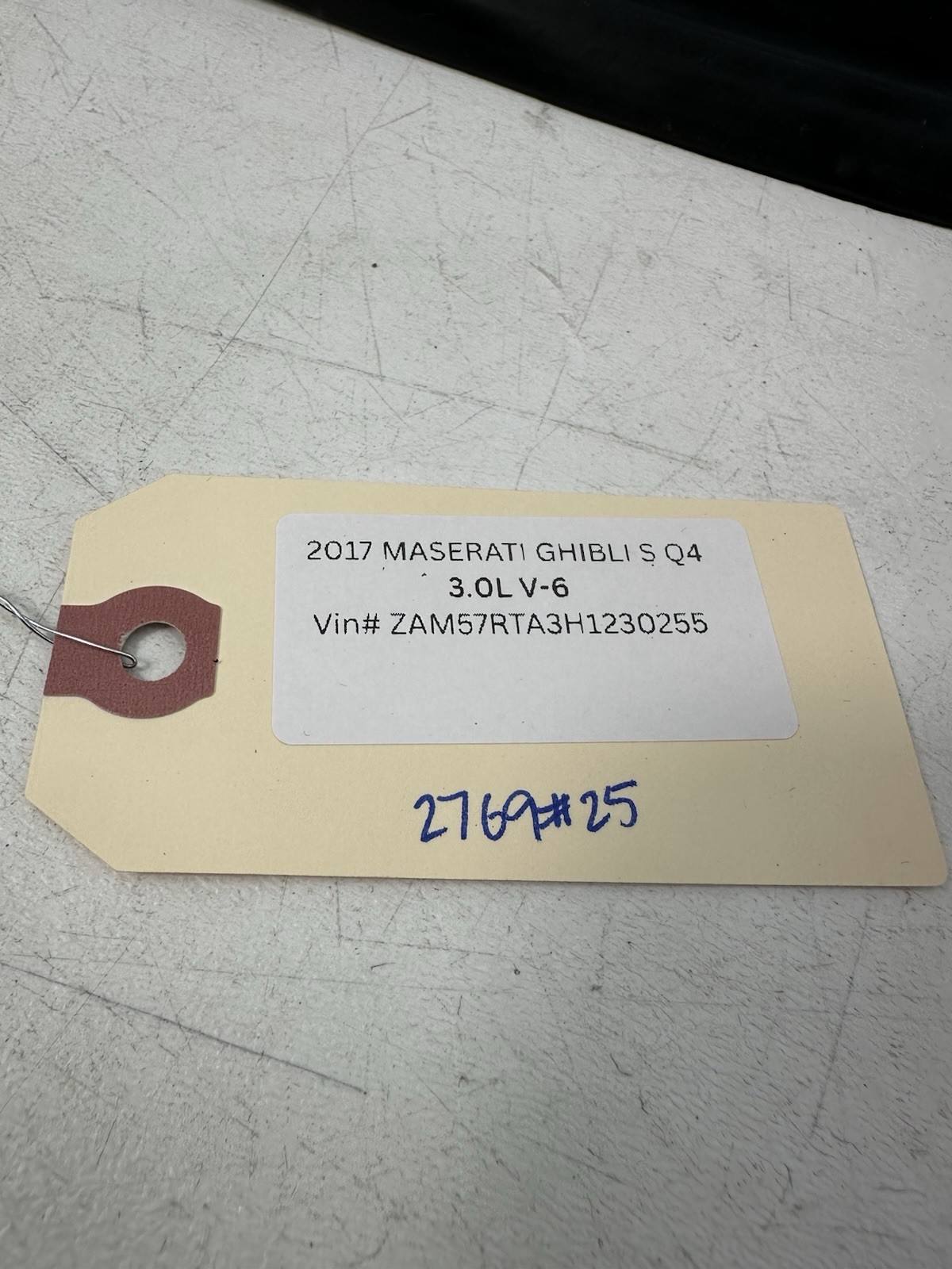 Maserati Ghibli 2014-2024 Front Right Cover panel P/N 670001706