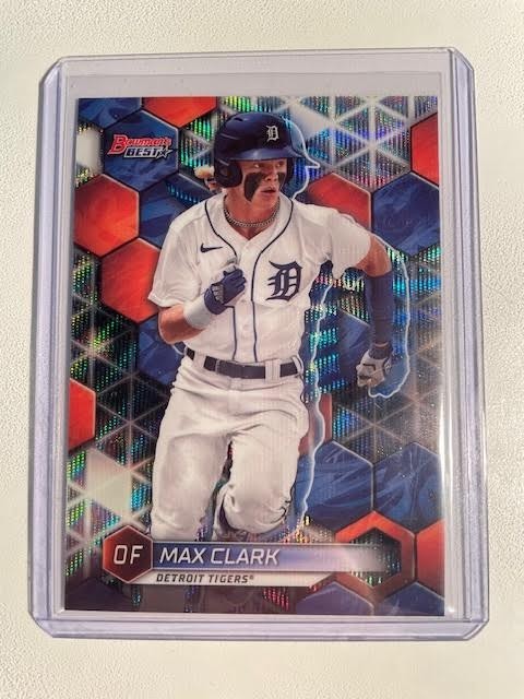 2023 Bowman's Best Top Prospects Wave Refractors #TP23 Max Clark