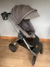 Stokke Scoot V2 Pushchair BUNDLE - Carrier Softbag Rain Covers Cup Holder