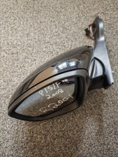 12-18 PEUGEOT 208/2008 3/5 DOOR PASSENGER FOLD WING MIRROR BLACK (PLS READ)