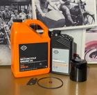 Harley Davidson '08-later Sportster Engine Trans Black Oil Filter Service Kit