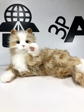 Joy For All - Playmate Pets Orange Tabby Cat - Animatronic Cat - READ AND WATCH