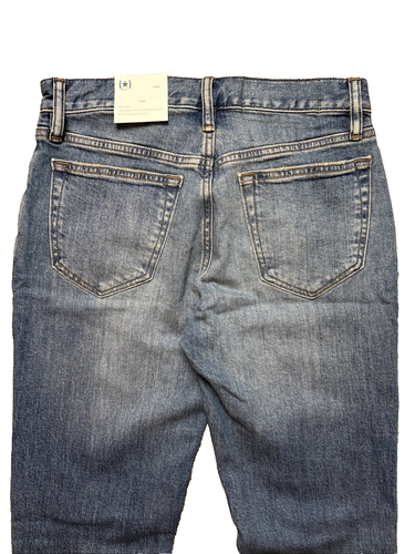 Banana Republic Men's Mid-Rise Jeans Slim Organic Lite/ wash size 28X32 - Picture 5 of 9