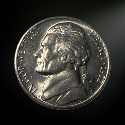 1972 Jefferson Nickel BU Brilliant Uncirculated Philadelphia Mint
