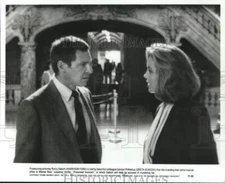 1990 Press Photo Harrison Ford and Greta Scacchi star in "Presumed Innocent"