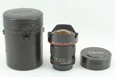 TOP MINT w/ Case ] Canon New FD NFD 14mm f/2.8 L Wide Angle MF