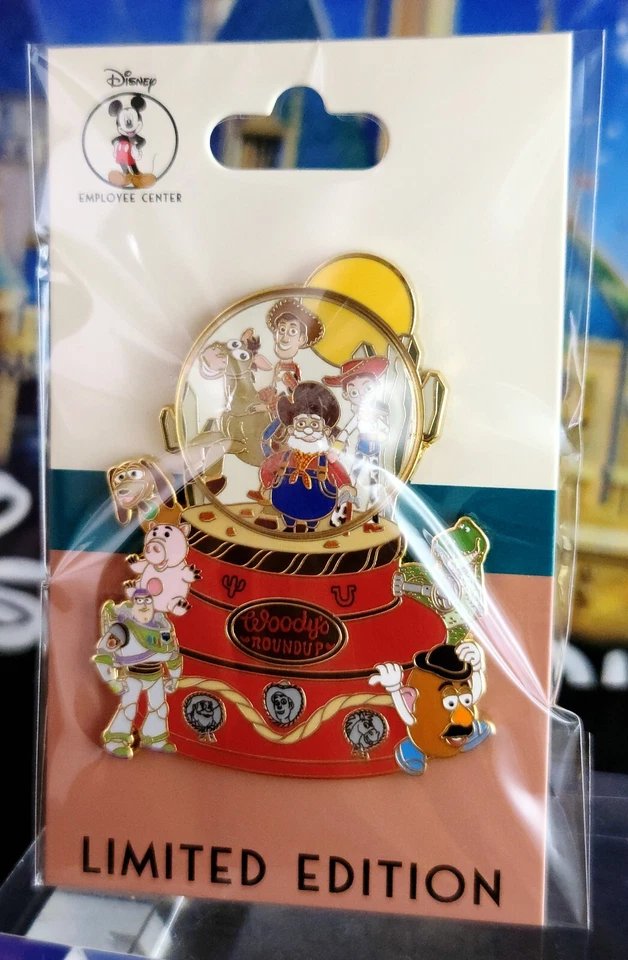 Disney DEC Pin Snow Globe #11 - Toy Story 2 LE 250 Pixar - Image 2 of 2