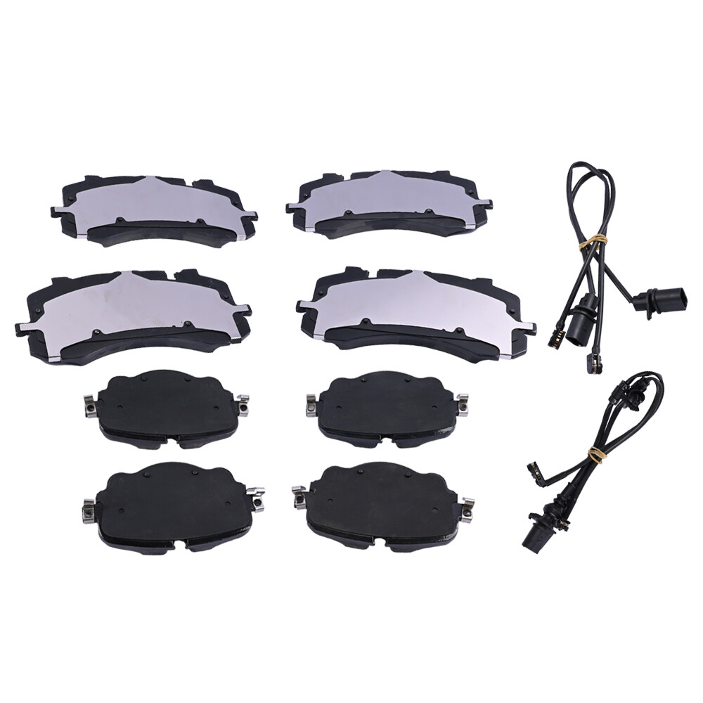 Front Rear Brake Pads Low Dust Premium Fits Bentley Bentayga 2017 2018 2019-2023