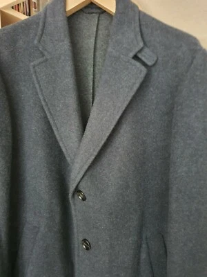 Ermenegildo Zegna Kaschmir Mantel  dunkelblau Gr.56 leicht und warm - Bild 1 von 4