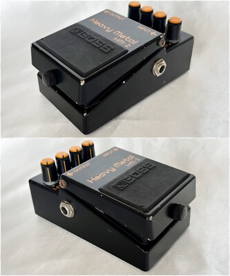 BOSS HM-2 Heavy Metal W/Box 1985 Vintage Guitar Effects Pedal Made