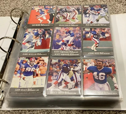 1991 Fleer Ultra Football Complete Set in binder-Brett Favre ROOKIE CARD+++ - Picture 2 of 2