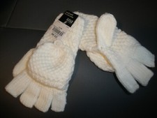 NEW Mix  Match ANA One Size White Wear 2 Ways Gloves SU83 
