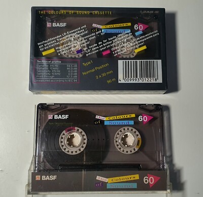 BASF RECORD - II 60 CHROME AUDIO CASSETTE TAPE x 3 SEALED MINT EUR 13,00 - FR BASF RECORD - II 60 CHROME AUDIO CASSETTE TAPE x 3 SEALED MINT EUR 13,00 - FR