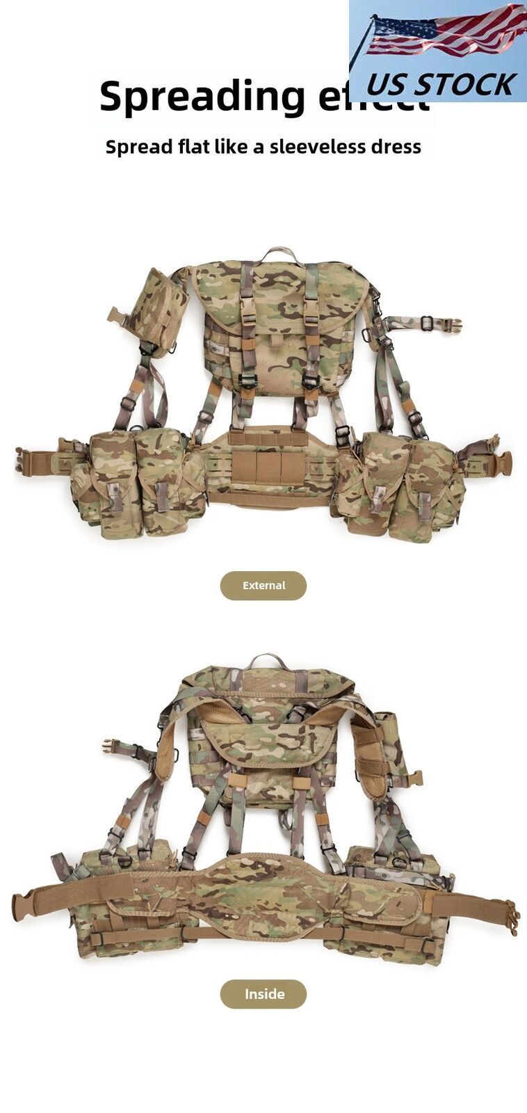 Ukraine Chest Rig Russia Ukraine Special Forces SMERSH M1 Chest Rig MOLLE System 7.62 AT ...