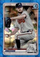 2020 BOWMAN PROSPECT CHROME SAPPHIRE ATLANTA BRAVES - IAN ANDERSON #BCP-97