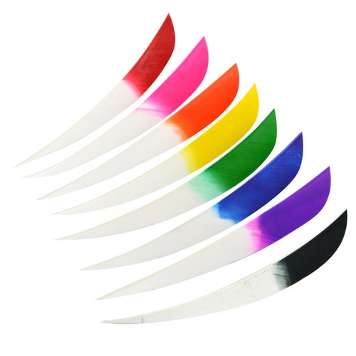 30pcs Archery Arrow Feathers Natural Fletches 5" Turkey Fletching Right Wings - Picture 2 of 12