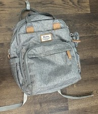 Ruvalino Diaper Bag Backpack Heather Gray