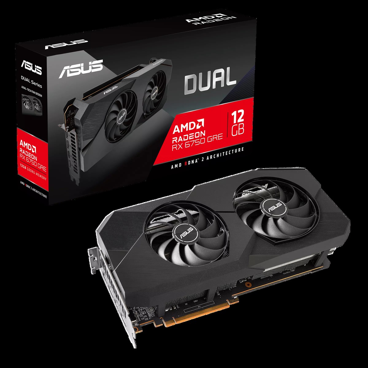 ASUS DUAL-RX6750GRE-12G-V2-GAMING vs AMD Radeon RX 6700 XT tested