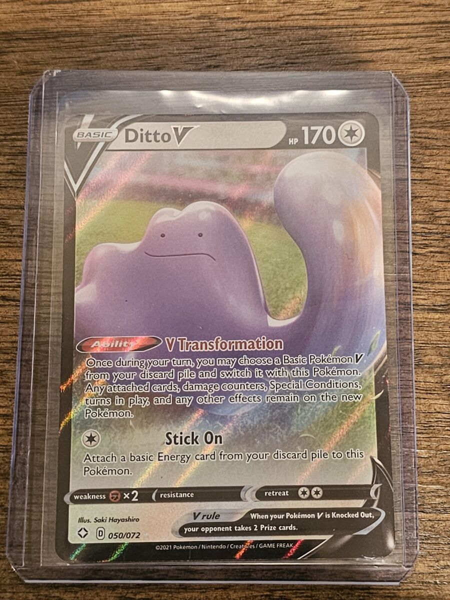 POKÉMON TCG - Ditto V Ultra Rare - 050/072 – Hero Stash