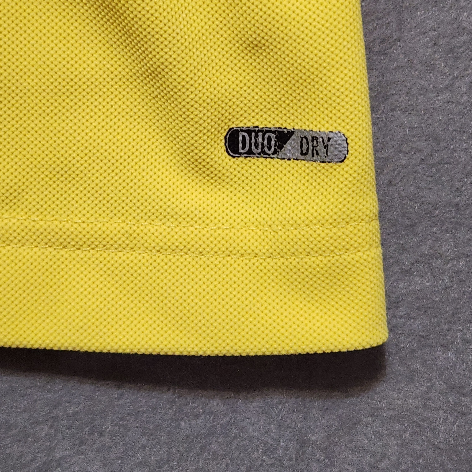 Champion Golf Polo Size Large Yellow