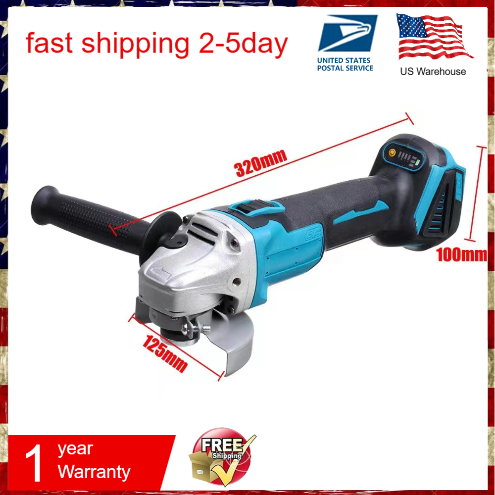 Makita 18V 125mm Brushless Cordless Angle Grinder Bare Tool