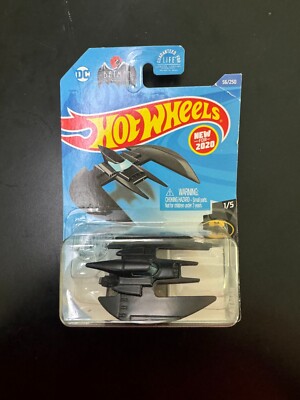 Hot Wheels 56/250 DC COMICS Batman Animated: 2017 Batman Batplane Black 1/5