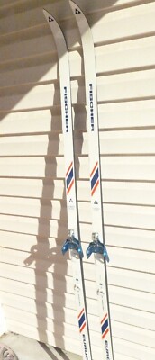 Vintage Fischer Europa Glass Cross Country Snow Skis 190cm
