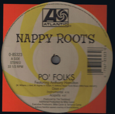 Nappy Roots - Po  Folks / VG+ / 12''''