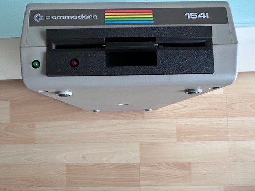Single FLOPPY Disk Drive VC-1541, emballage d'origine, en boîte, testé, fonctionne #04 25 - Photo 19 sur 21